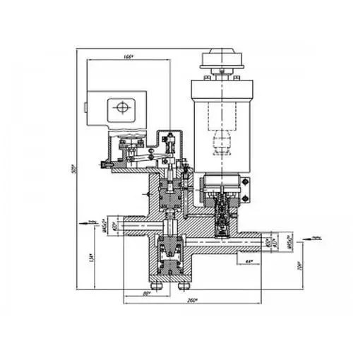 Бронзовый запорный проходной штуцерный клапан с электромагнитным управлением